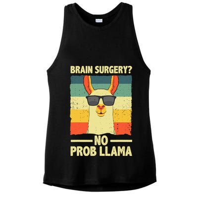 Cute Brain Surgery For Get Well Soon Recovery Ladies PosiCharge Tri-Blend Wicking Tank