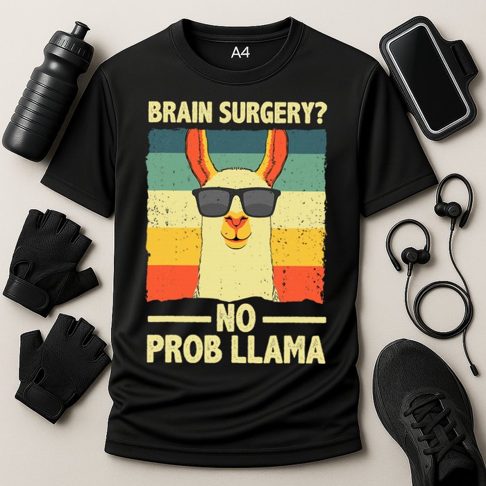 Cute Brain Surgery For Get Well Soon Recovery Performance Shirt