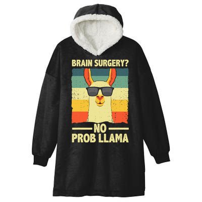 Cute Brain Surgery For Get Well Soon Recovery Hooded Wearable Blanket