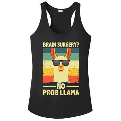 Cute Brain Surgery For Get Well Soon Recovery Ladies PosiCharge Competitor Racerback Tank