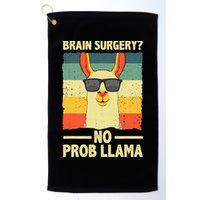 Cute Brain Surgery For Get Well Soon Recovery Golf Towel