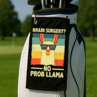 Cute Brain Surgery For Get Well Soon Recovery Golf Towel