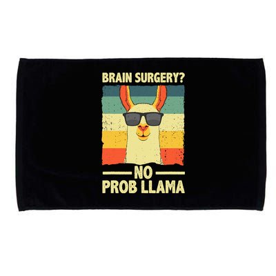 Cute Brain Surgery For Get Well Soon Recovery Microfiber Hand Towel