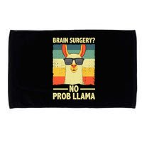 Cute Brain Surgery For Get Well Soon Recovery Microfiber Hand Towel