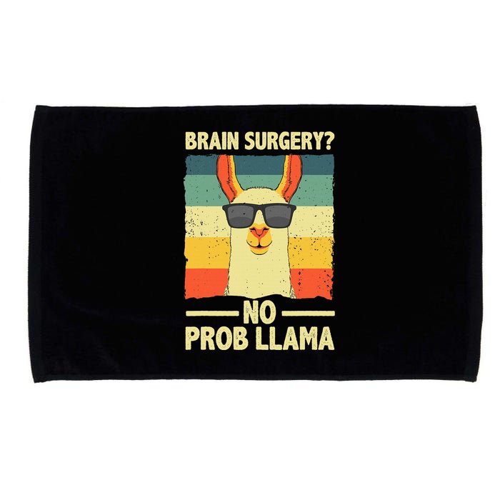 Cute Brain Surgery For Get Well Soon Recovery Microfiber Hand Towel