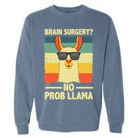 Cute Brain Surgery For Get Well Soon Recovery Garment-Dyed Sweatshirt