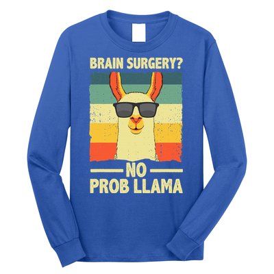 Cute Brain Surgery For Get Well Soon Recovery Long Sleeve Shirt