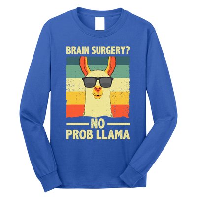 Cute Brain Surgery For Get Well Soon Recovery Long Sleeve Shirt