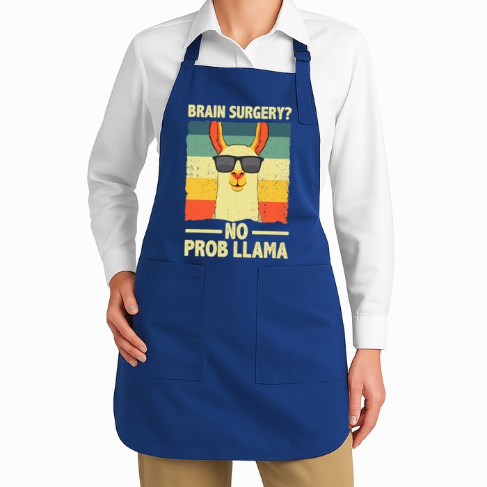 Cute Brain Surgery For Get Well Soon Recovery Apron