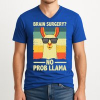 Cute Brain Surgery For Get Well Soon Recovery V-Neck T-Shirt