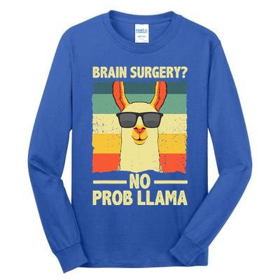 Cute Brain Surgery For Get Well Soon Recovery Tall Long Sleeve T-Shirt