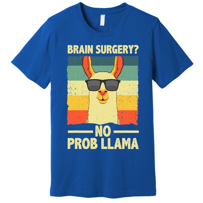 Cute Brain Surgery For Get Well Soon Recovery Premium T-Shirt