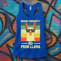 Cute Brain Surgery For Get Well Soon Recovery Womens Tank Top