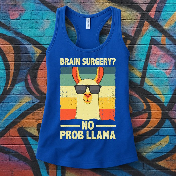Cute Brain Surgery For Get Well Soon Recovery Womens Tank Top