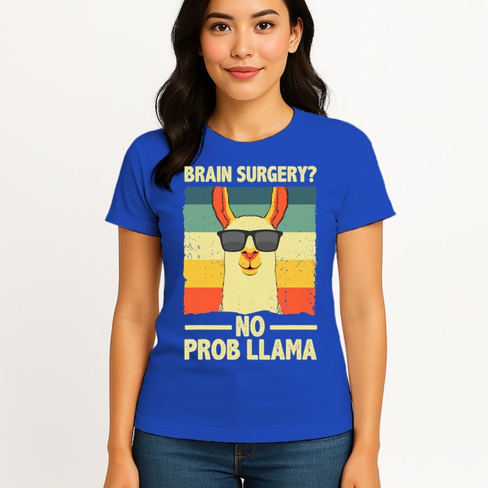 Cute Brain Surgery For Get Well Soon Recovery Womens T-Shirt