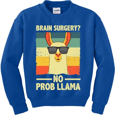 Cute Brain Surgery For Get Well Soon Recovery Kids Sweatshirt