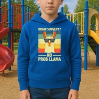 Cute Brain Surgery For Get Well Soon Recovery Kids Hoodie