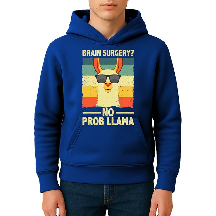 Cute Brain Surgery For Get Well Soon Recovery Kids Hoodie
