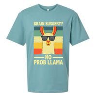 Cute Brain Surgery For Get Well Soon Recovery Sueded Cloud Jersey T-Shirt
