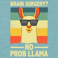 Cute Brain Surgery For Get Well Soon Recovery Sueded Cloud Jersey T-Shirt