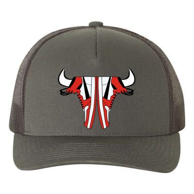 Chicago Bulls Shoes Yupoong Adult 5-Panel Trucker Hat