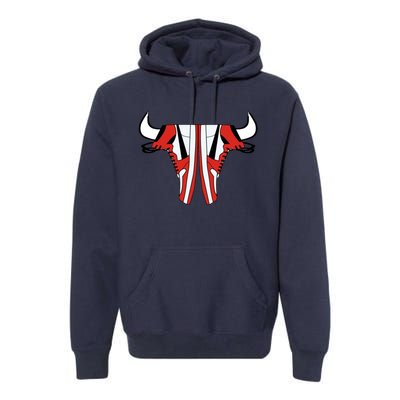 Chicago Bulls Shoes Premium Hoodie