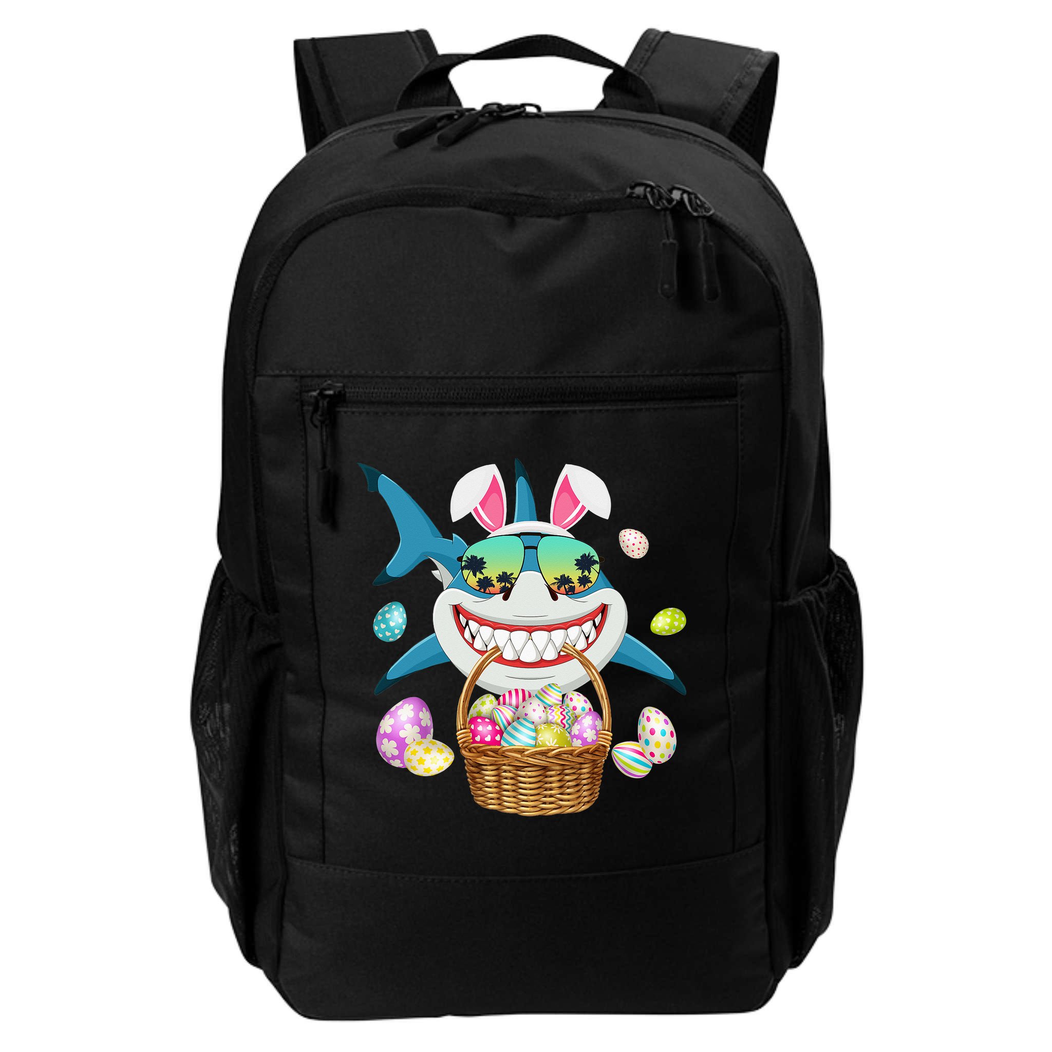 Cute Bunny Shark Easter funny easter day Backpack