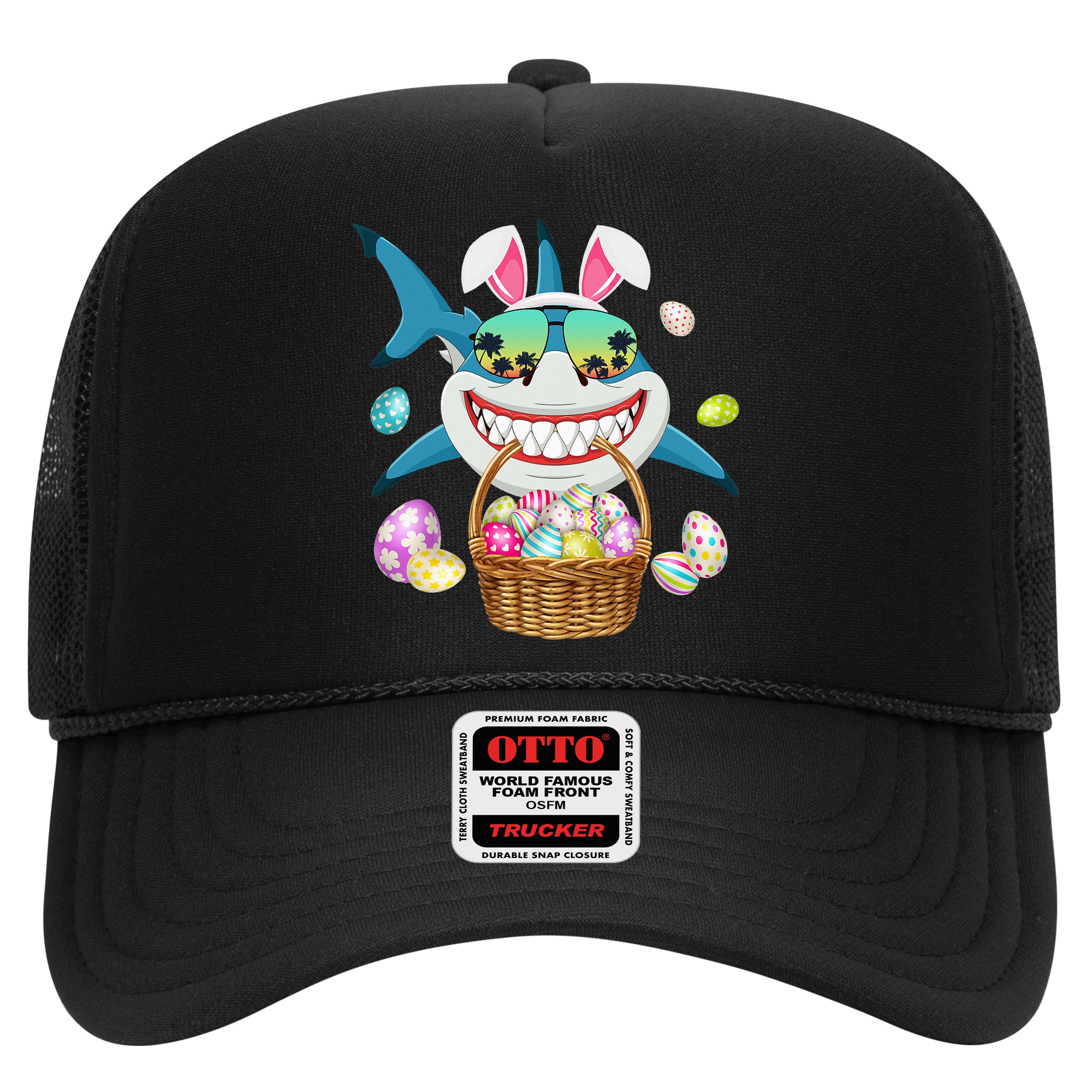 Cute Bunny Shark Easter funny easter day Hat
