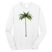 Cool Beach Summer Vacation Tropical Palm Tree Long Sleeve Shirt
