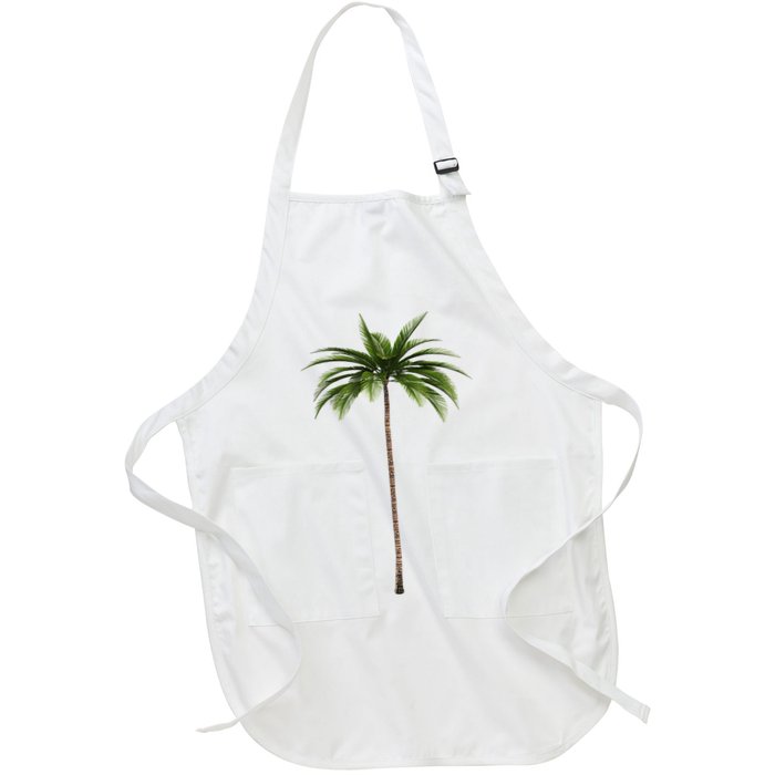 Cool Beach Summer Vacation Tropical Palm Tree Apron