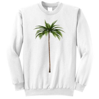 Cool Beach Summer Vacation Tropical Palm Tree Sweatshirt