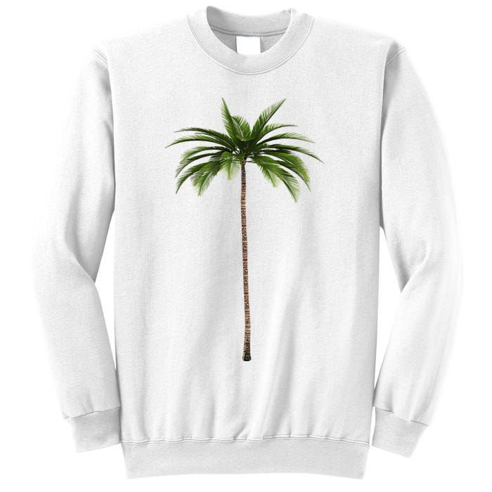 Cool Beach Summer Vacation Tropical Palm Tree Sweatshirt