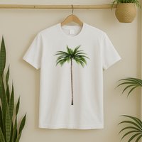 Cool Beach Summer Vacation Tropical Palm Tree T-Shirt