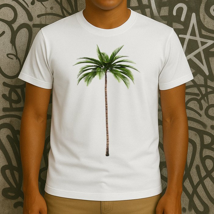Cool Beach Summer Vacation Tropical Palm Tree T-Shirt