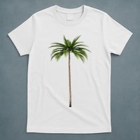 Cool Beach Summer Vacation Tropical Palm Tree T-Shirt