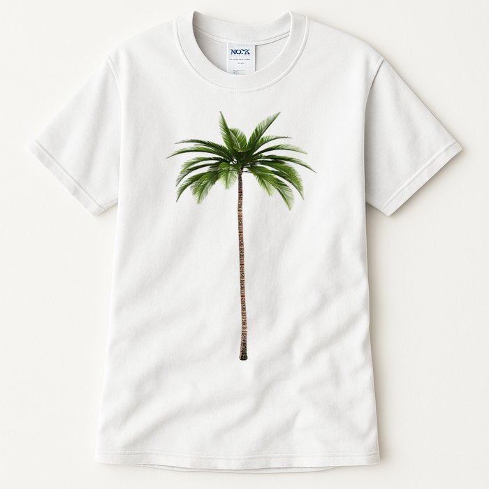 Cool Beach Summer Vacation Tropical Palm Tree Tall T-Shirt