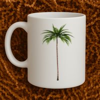 Cool Beach Summer Vacation Tropical Palm Tree Mug