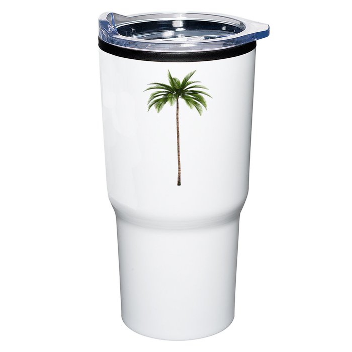 Cool Beach Summer Vacation Tropical Palm Tree Tumbler