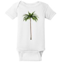 Cool Beach Summer Vacation Tropical Palm Tree Baby Bodysuit