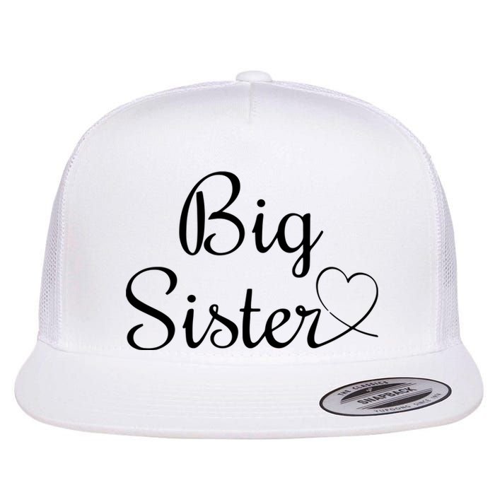 Cool Big Sister Flat Bill Trucker Hat