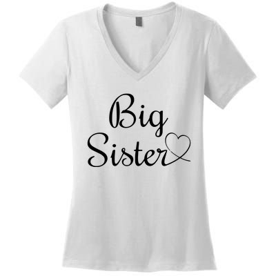 Cool Big Sister Women's V-Neck T-Shirt