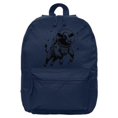 Cow Breeder Space Astronaut Red Angus Cattle 16 in Basic Backpack