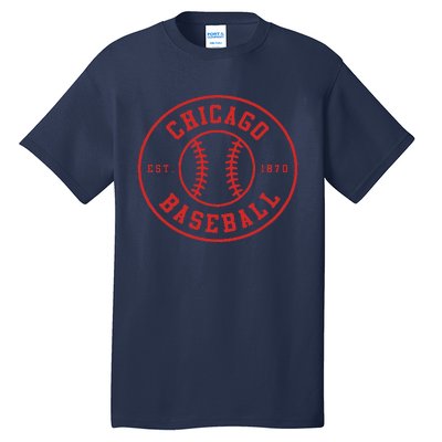 Chicago Baseball Seventh Inning Stretch Fan Gear Tall T-Shirt