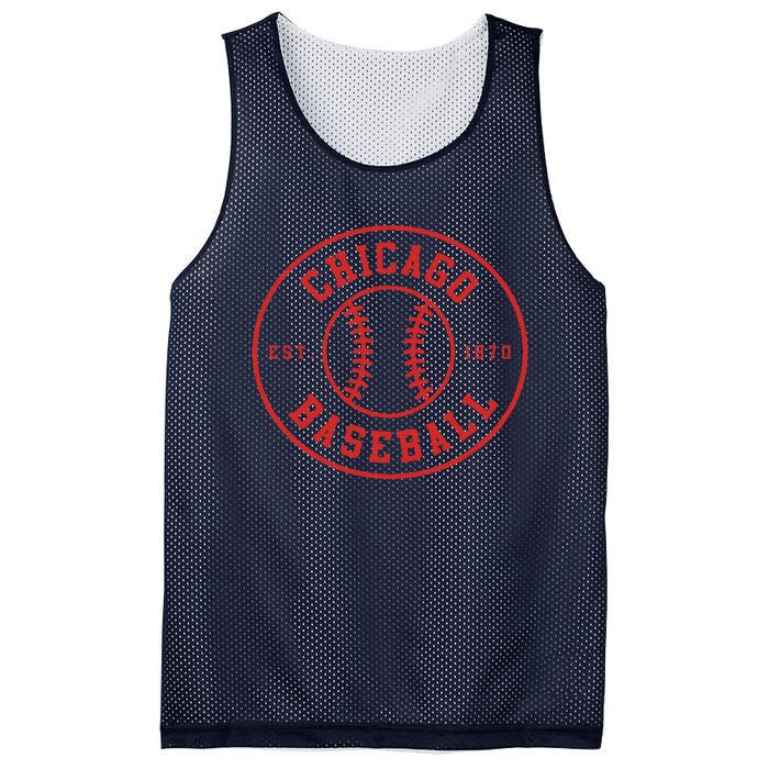 Chicago Baseball Seventh Inning Stretch Fan Gear Mesh Reversible Basketball Jersey Tank