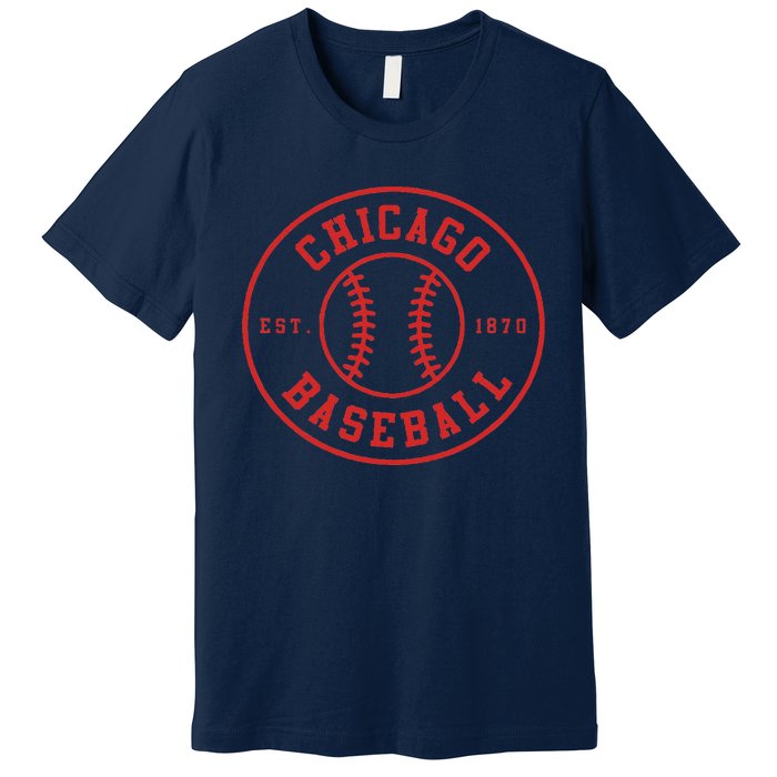 Chicago Baseball Seventh Inning Stretch Fan Gear Premium T-Shirt