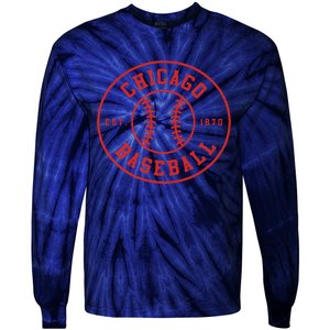 Chicago Baseball Seventh Inning Stretch Fan Gear Tie-Dye Long Sleeve Shirt