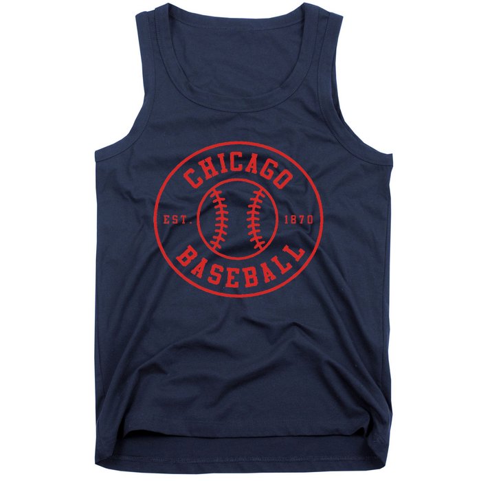 Chicago Baseball Seventh Inning Stretch Fan Gear Tank Top