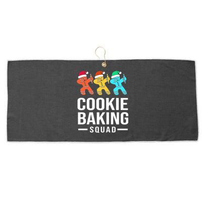 Cookie Baking Squad Christmas Cookie Baking Crew Gift Large Microfiber Waffle Golf Towel