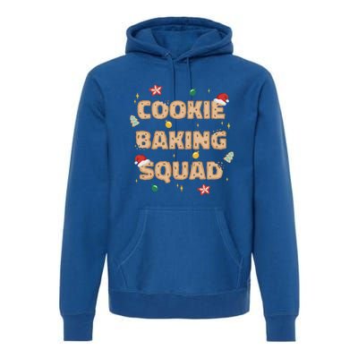 Cookie Baking Squad Sweet Christmas Baking Crew Meme Gift Premium Hoodie