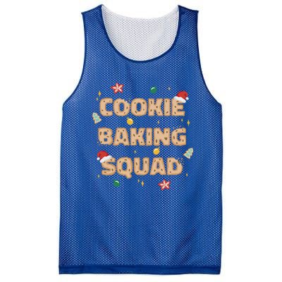 Cookie Baking Squad Sweet Christmas Baking Crew Meme Gift Mesh Reversible Basketball Jersey Tank